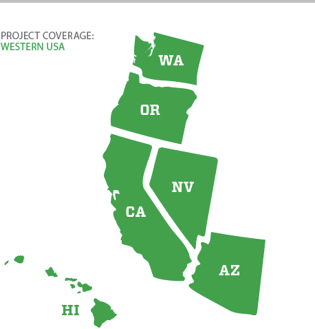 western usa